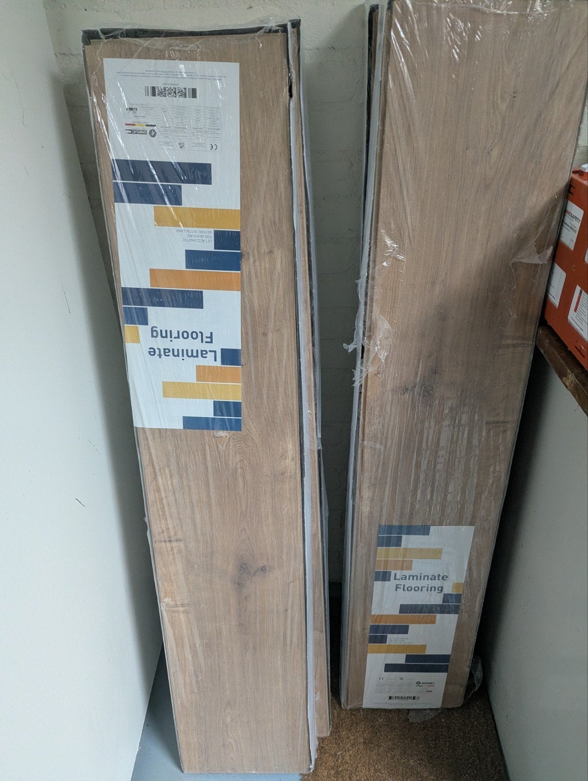 4 pakken nieuw laminaat - Ongeopend, Ophalen, 50 tot 150 cm, Nieuw, 10 m² of meer