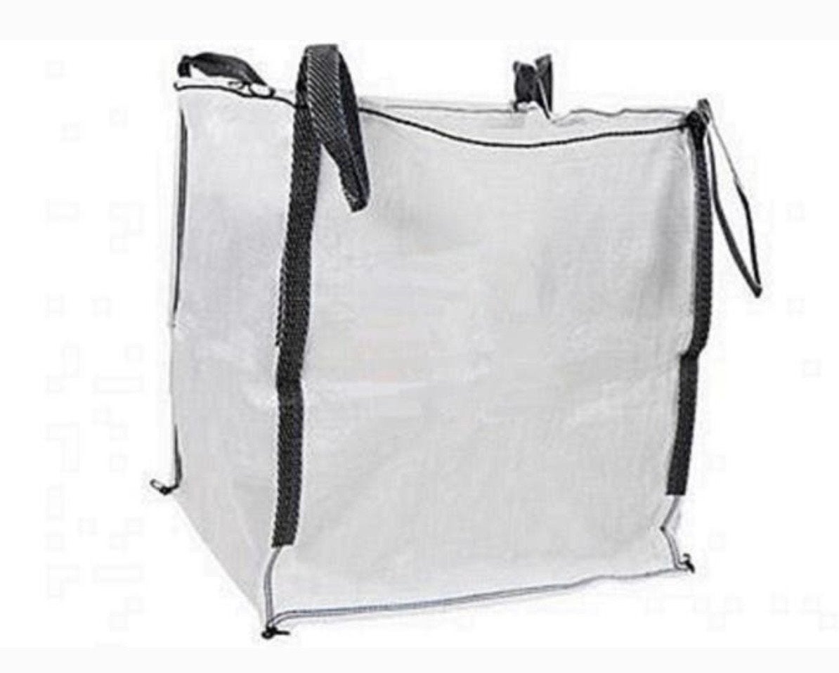 Gebruikte big bag / puinzak, Ophalen, Gebruikt