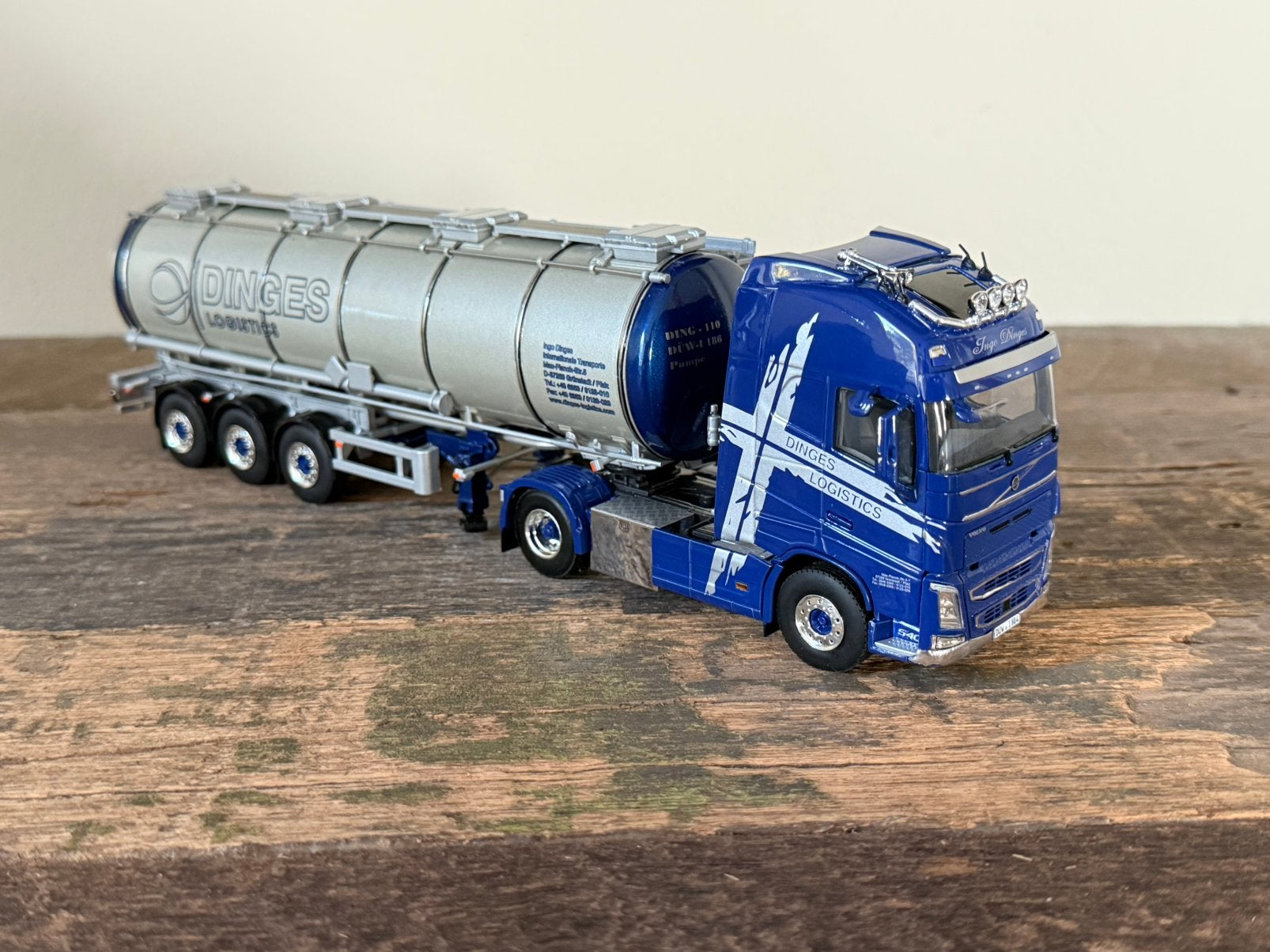 WSI - Volvo FH4 Ingo Dinges, Hobby en Vrije tijd, Modelauto's | 1:50, Ophalen of Verzenden, Nieuw, Bus of Vrachtwagen, Wsi