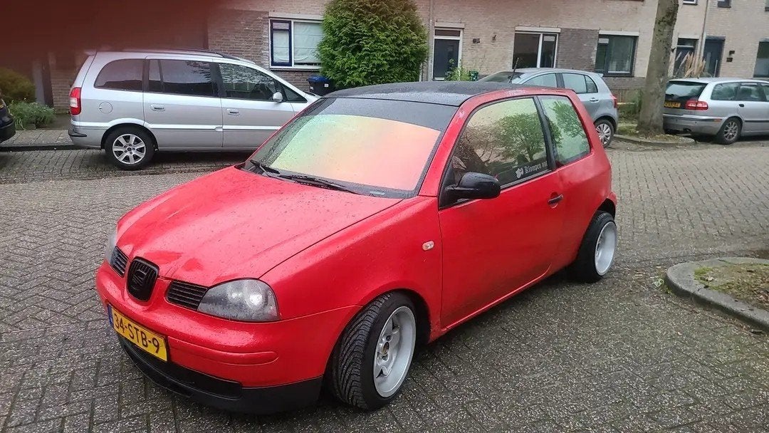 Rol kameleon raamfolie rood 25 meter, Ophalen of Verzenden
