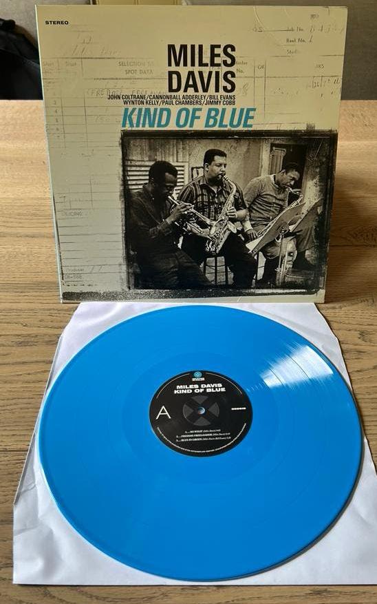 Miles Davis - Kind of blue (Blue vinyl), Cd's en Dvd's, Vinyl | Jazz en Blues, Ophalen of Verzenden, Zo goed als nieuw, 12 inch