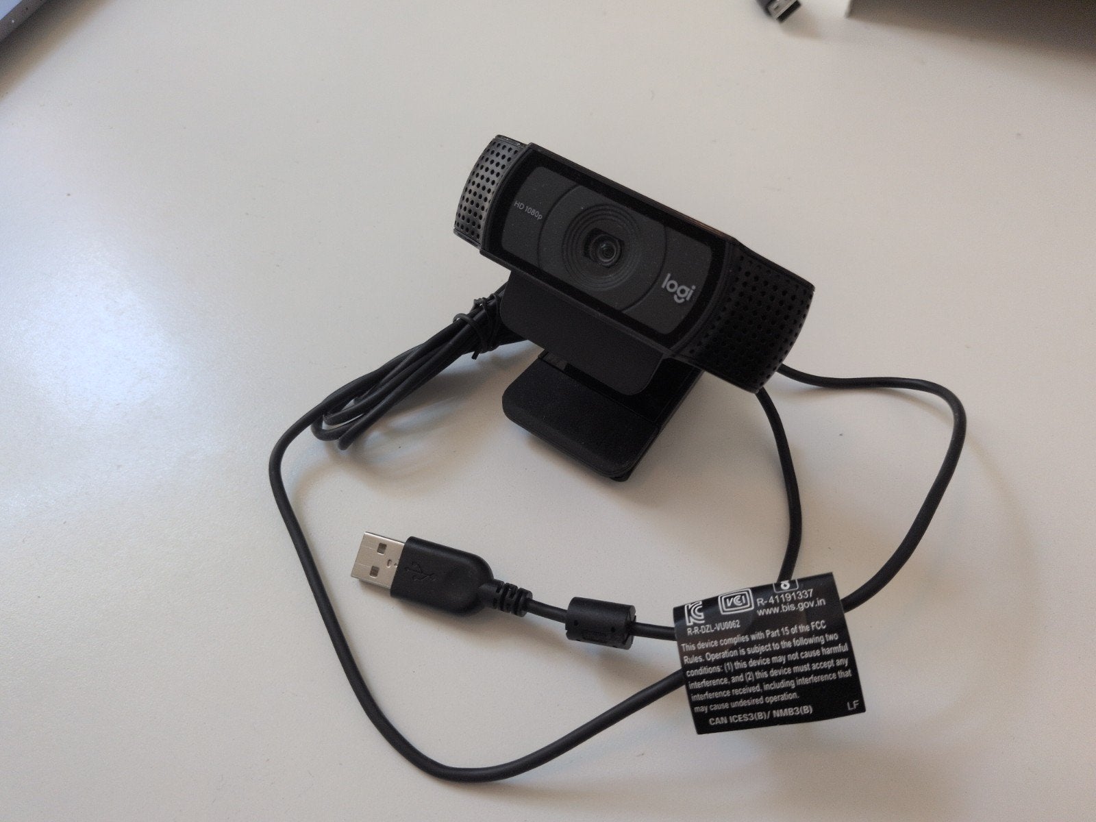 Logitech C920 HD Pro Webcam - Full HD 1080p, Computers en Software, Ophalen of Verzenden