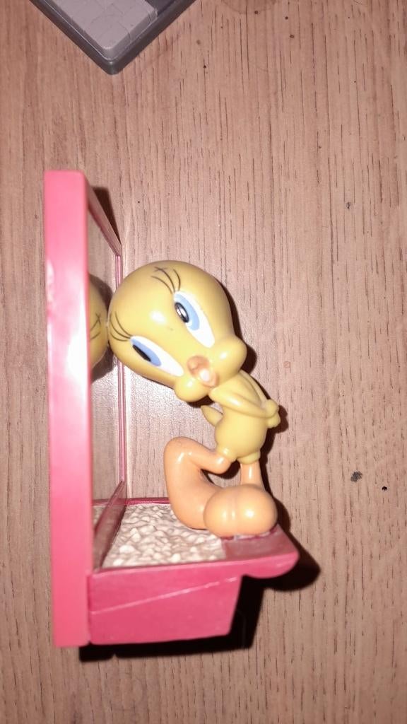 tweety figuur 1998 warner bros, Ophalen of Verzenden, Overige figuren, Zo goed als nieuw, Beeldje of Figuurtje