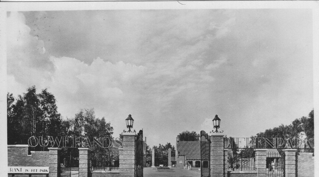 Rhenen - Ouwehands Dierenpark Grebbeberg 1954, Verzenden, 1940 tot 1960, Gelopen, Utrecht