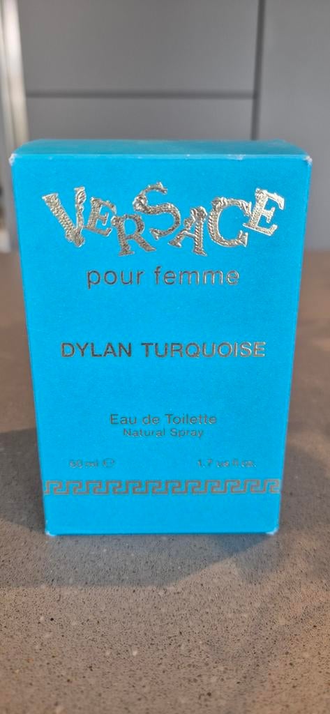 Versace Dylan Turquoise Eau de Toilette 50ml, Ophalen of Verzenden, Zo goed als nieuw