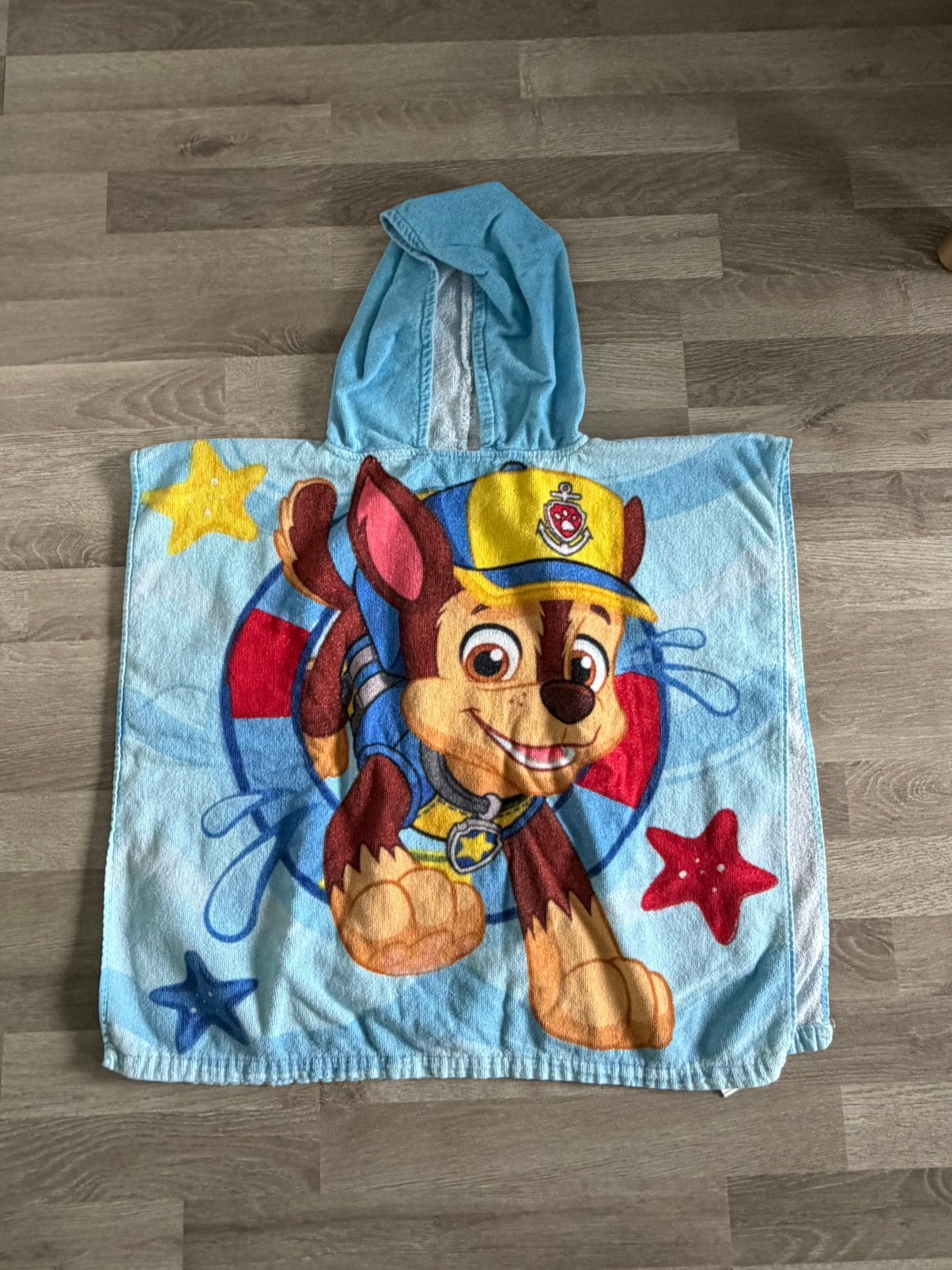 Bad poncho paw patrol, Ophalen, Jongen of Meisje, One size, Zo goed als nieuw