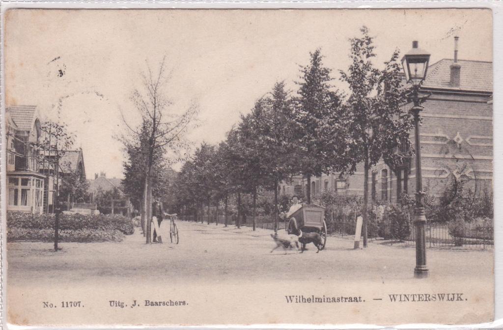GA1346 Wilhelminastraat Winterswijk 1907 Achterhoek Groenlo, Verzenden, Voor 1920, Gelopen, Gelderland