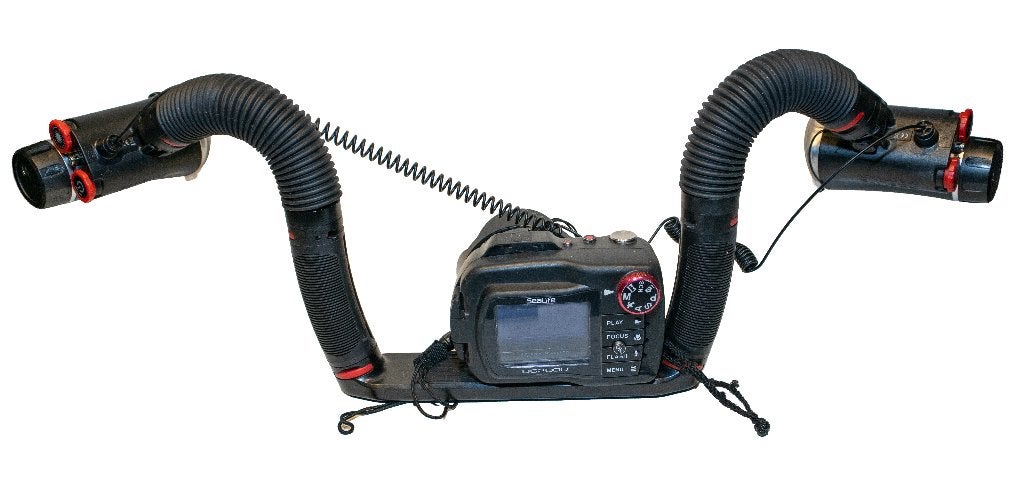 Sealife DC2000 onderwatercamera met tray en flitsers, Audio, Tv en Foto, Fotografie | Onderwatercamera's, Video-opname, Sealife