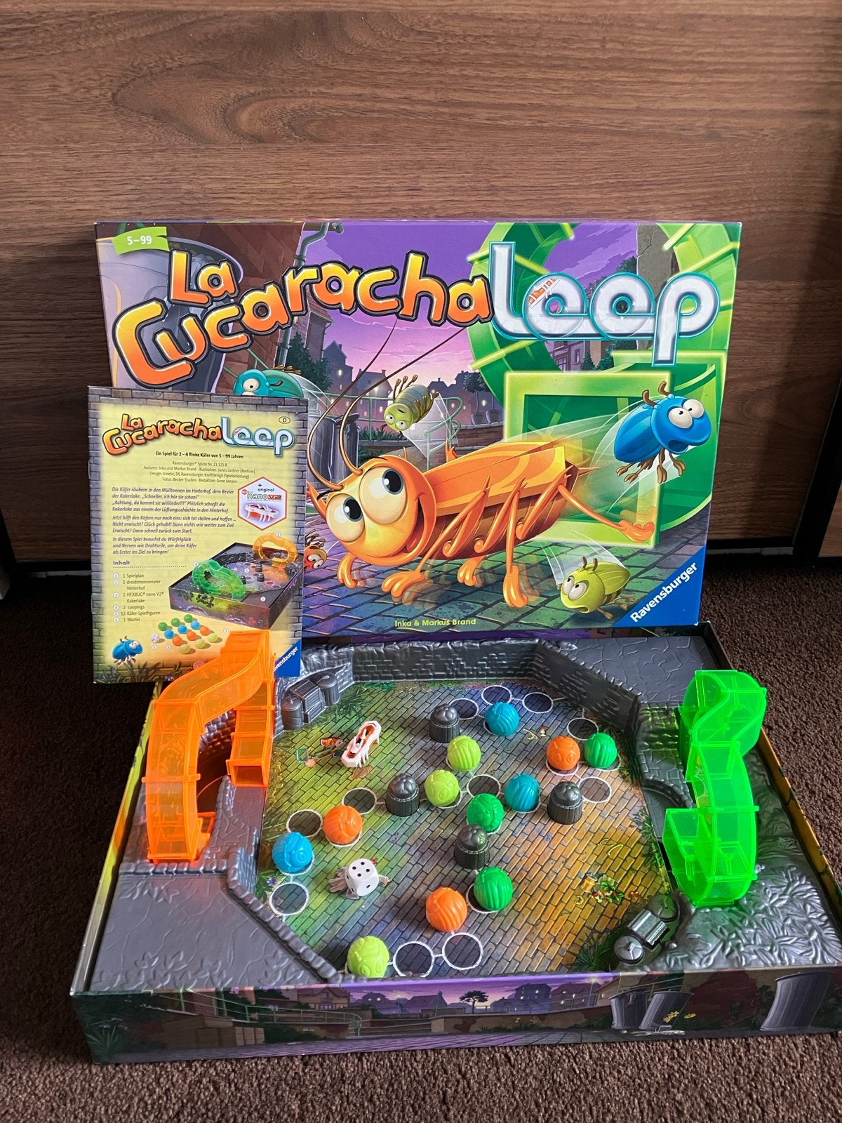 La Cucaracha Loop - Zo goed als nieuw gezelschapsspel, Ophalen of Verzenden, Zo goed als nieuw