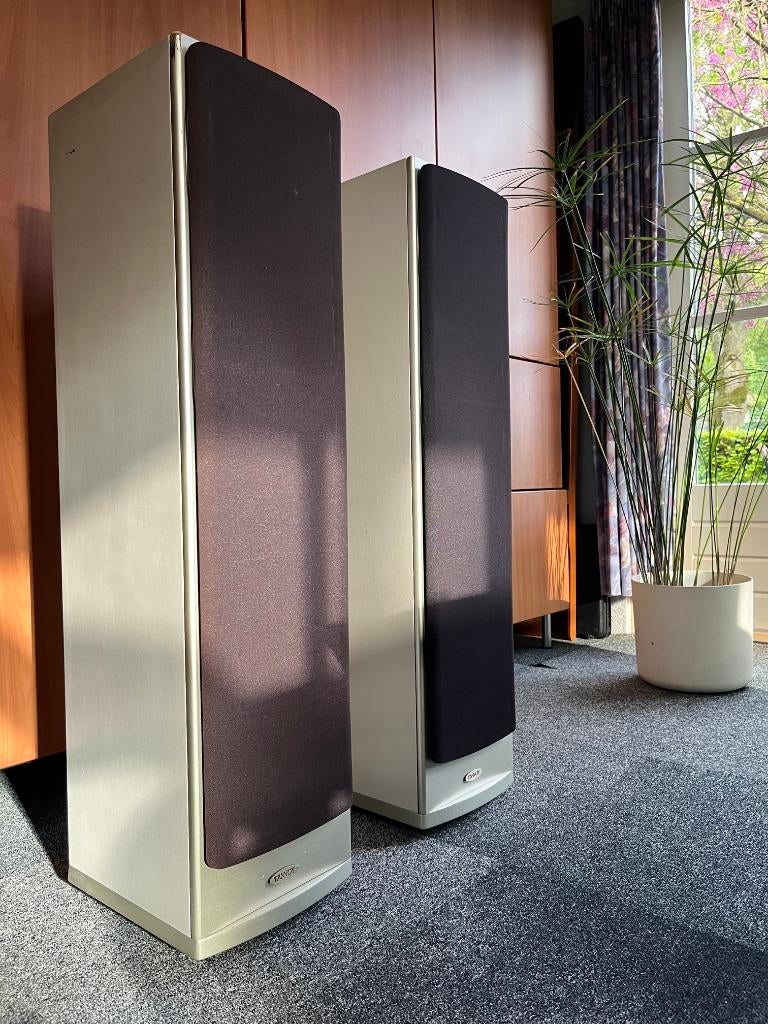 Tannoy Saturn S8 - "British Sound" & Linn Upgrade Optie, Gebruikt, 120 watt of meer, Front, Rear of Stereo speakers, Ophalen