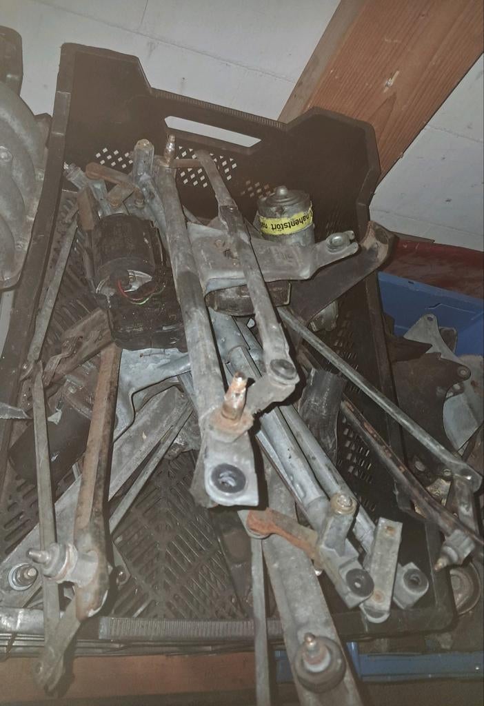 Ruitenwissermotor vw polo 86c polo 6n golf3, Ophalen of Verzenden, Gebruikt