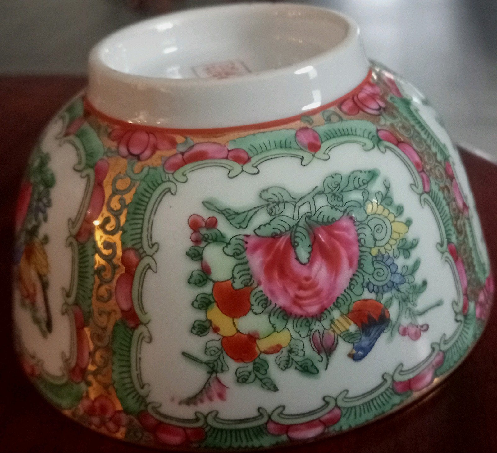Antiek Chinees Schaaltje - Fam Rose, Ophalen of Verzenden