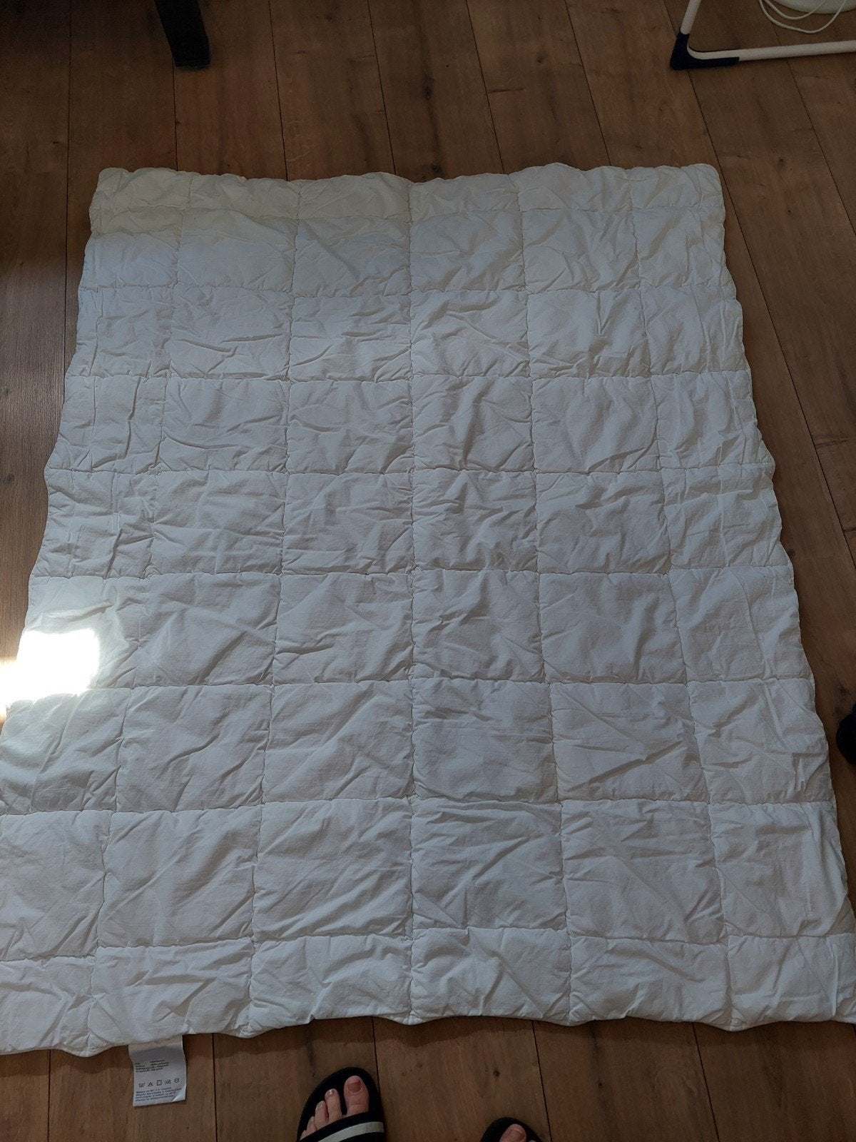 Dekbed voor peuterbed gratis., Ophalen, Eenpersoons, Wit, Deken of Dekbed