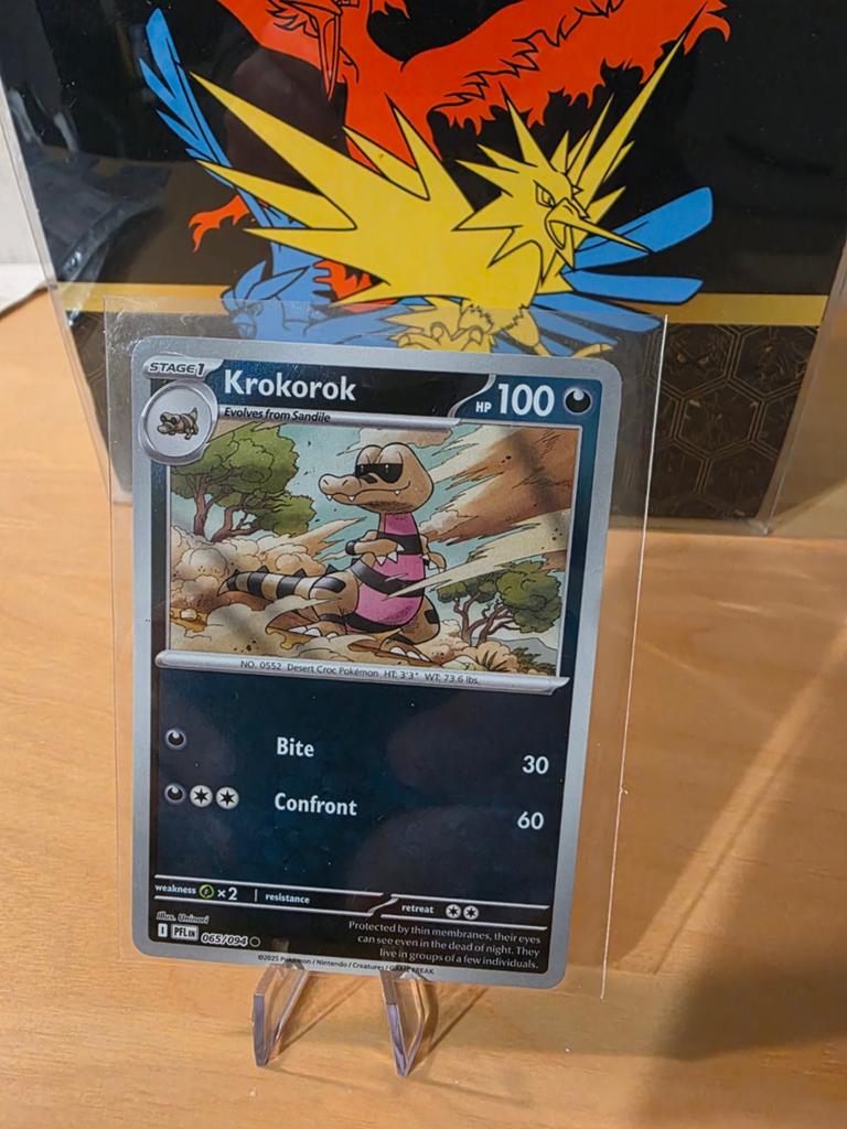 Pokemon krokorok reverse holo 065/094 phantasmal flames, Ophalen of Verzenden, Zo goed als nieuw