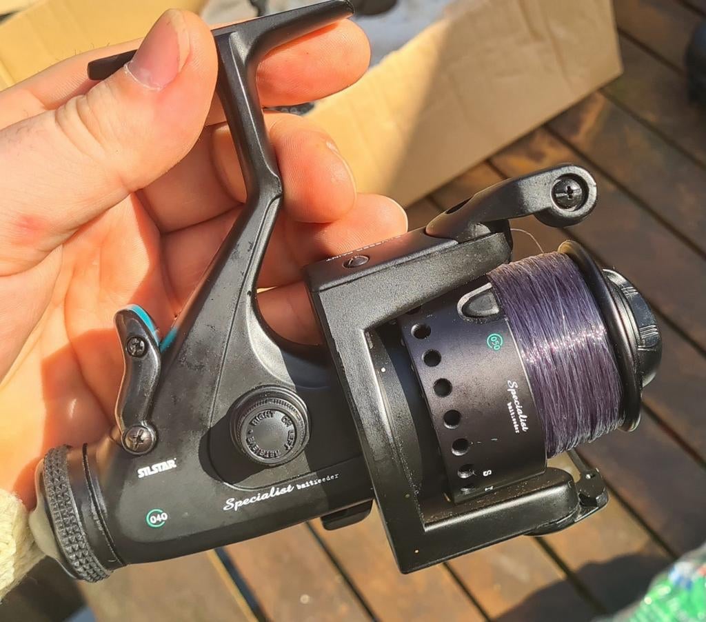 2x Silstar Baitfeeder ,Karpermolen, Ophalen of Verzenden, Zo goed als nieuw, Molen