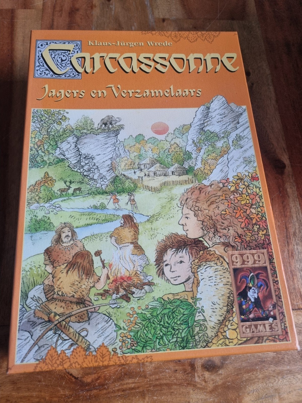 Carcassonne Jagers en Verzamelaars Bordspel, Een of twee spelers, Ophalen of Verzenden, Gebruikt, 999 Games