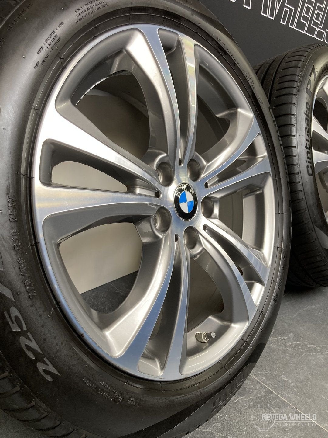 18” originele BMW X1 F48 / X2 F39 velgen + banden 568 5x112, 18 inch, Gebruikt, -, -