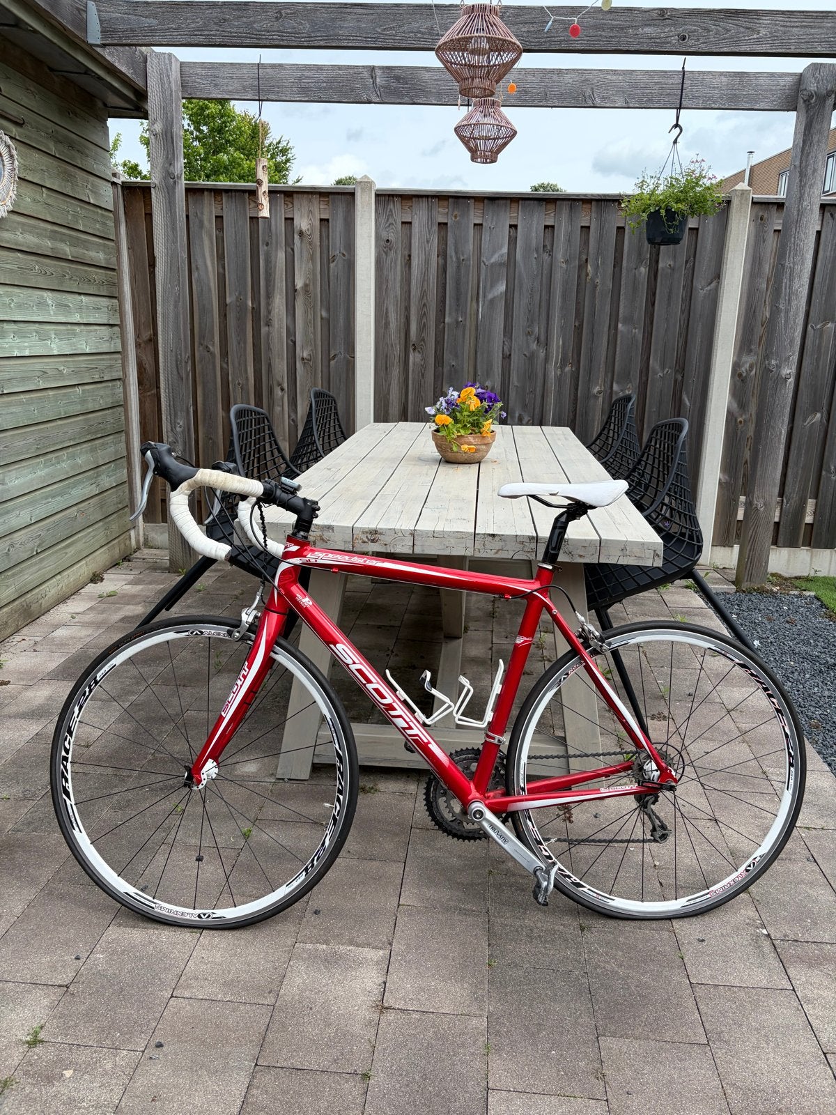 Scott racefiets - Rood, lichtgewicht en snel, Overige merken, 28 inch, Gebruikt, Aluminium