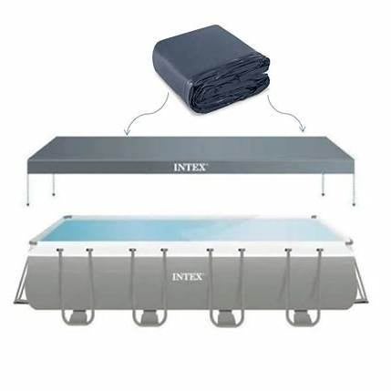 Intex afdekzeil zwembad 732 x 366 cm – Pool Cover, Ophalen, Nieuw, Afdekzeil