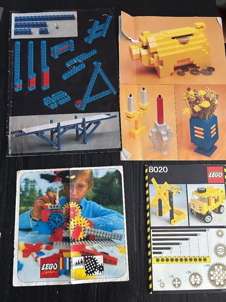 Lego boekjes vintage jaren 70-80, Lego, Overige typen, Ophalen of Verzenden, City