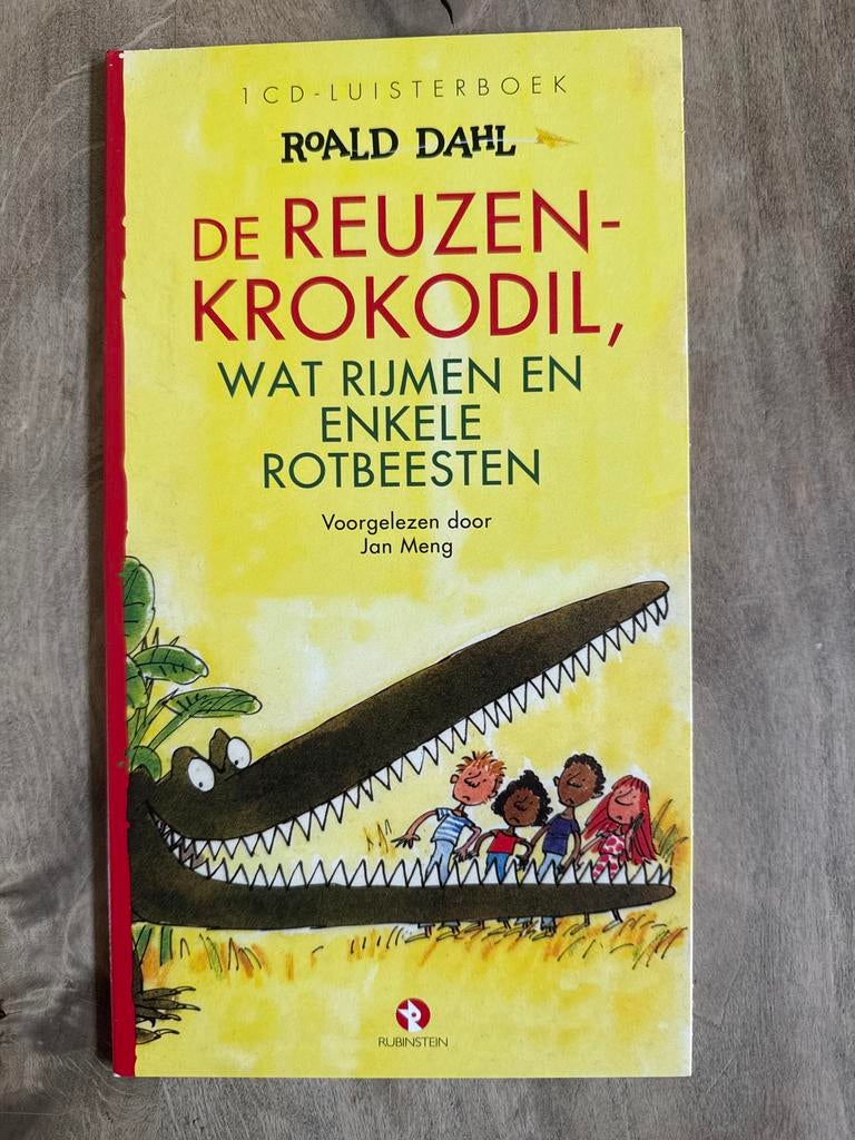 Roald Dahl - De Reuzenkrokodil (Luisterboek CD), Ophalen of Verzenden, Zo goed als nieuw, Fictie