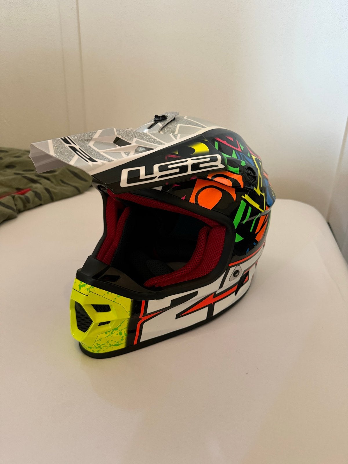 LS2 MX456 Offroadhelm - Zo goed als nieuw!, XL, Tweedehands, Ophalen, Overige merken