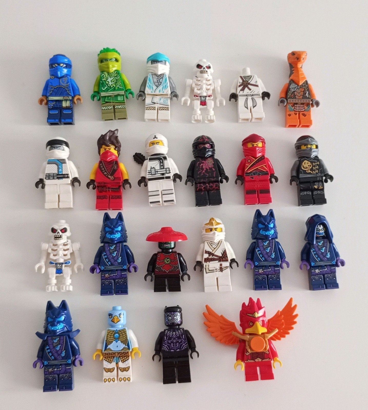 Lego Ninjago poppetjes, Ophalen of Verzenden, Zo goed als nieuw, Lego, Ninjago