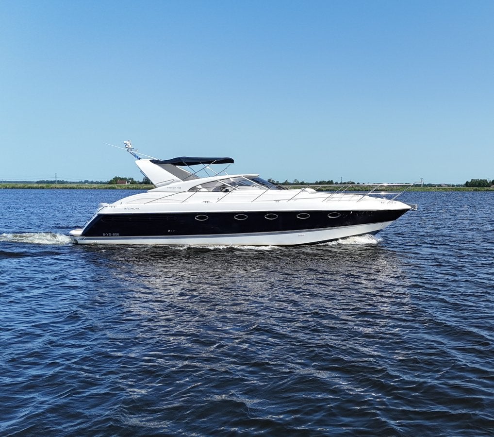 Fairline Targa 43 – Luxe sportcruiser in uitstekende staat, Ophalen, Binnenboordmotor, Diesel, Zo goed als nieuw