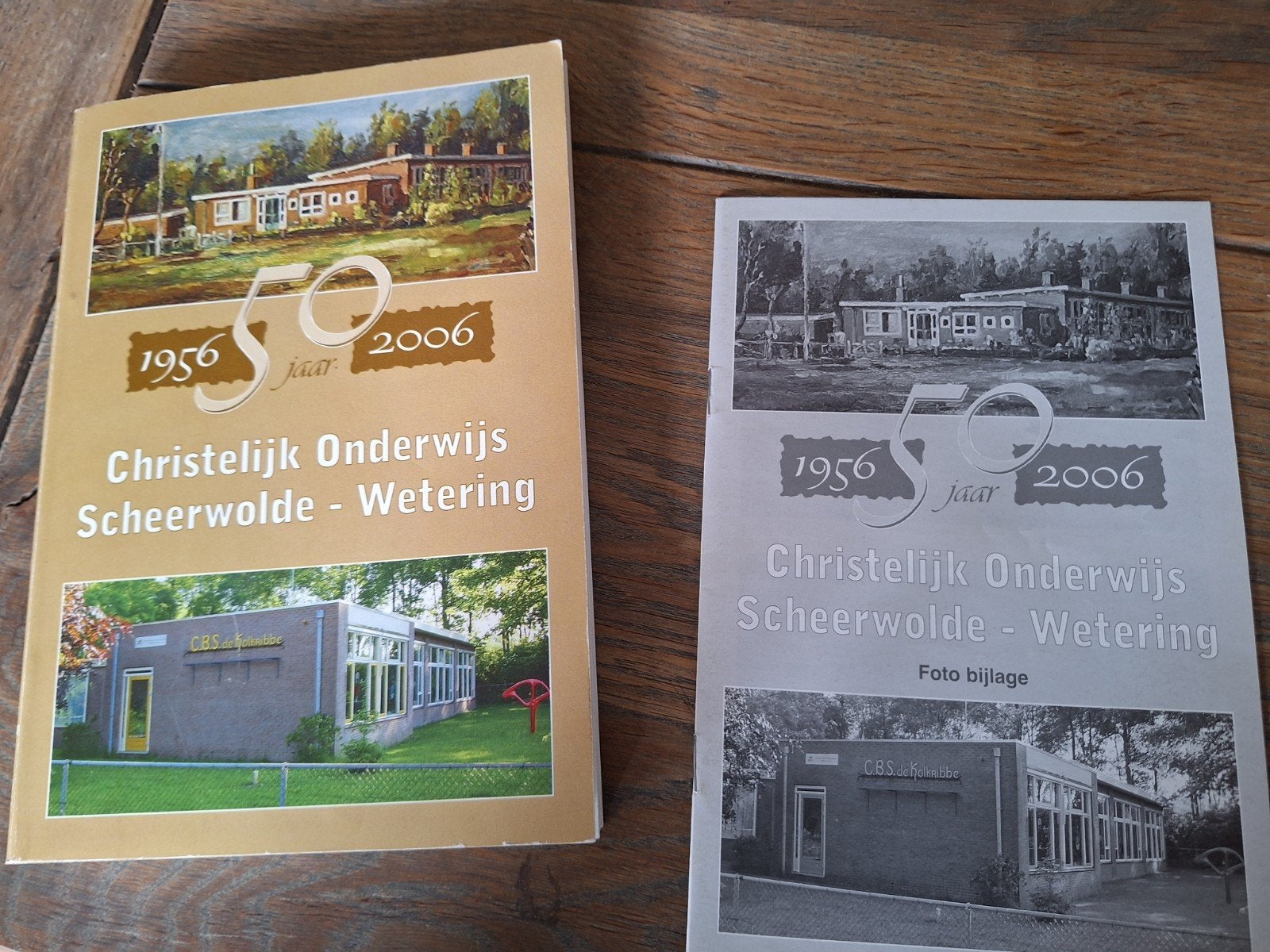 boek over de  school in  scheerwolde, Ophalen, Zo goed als nieuw