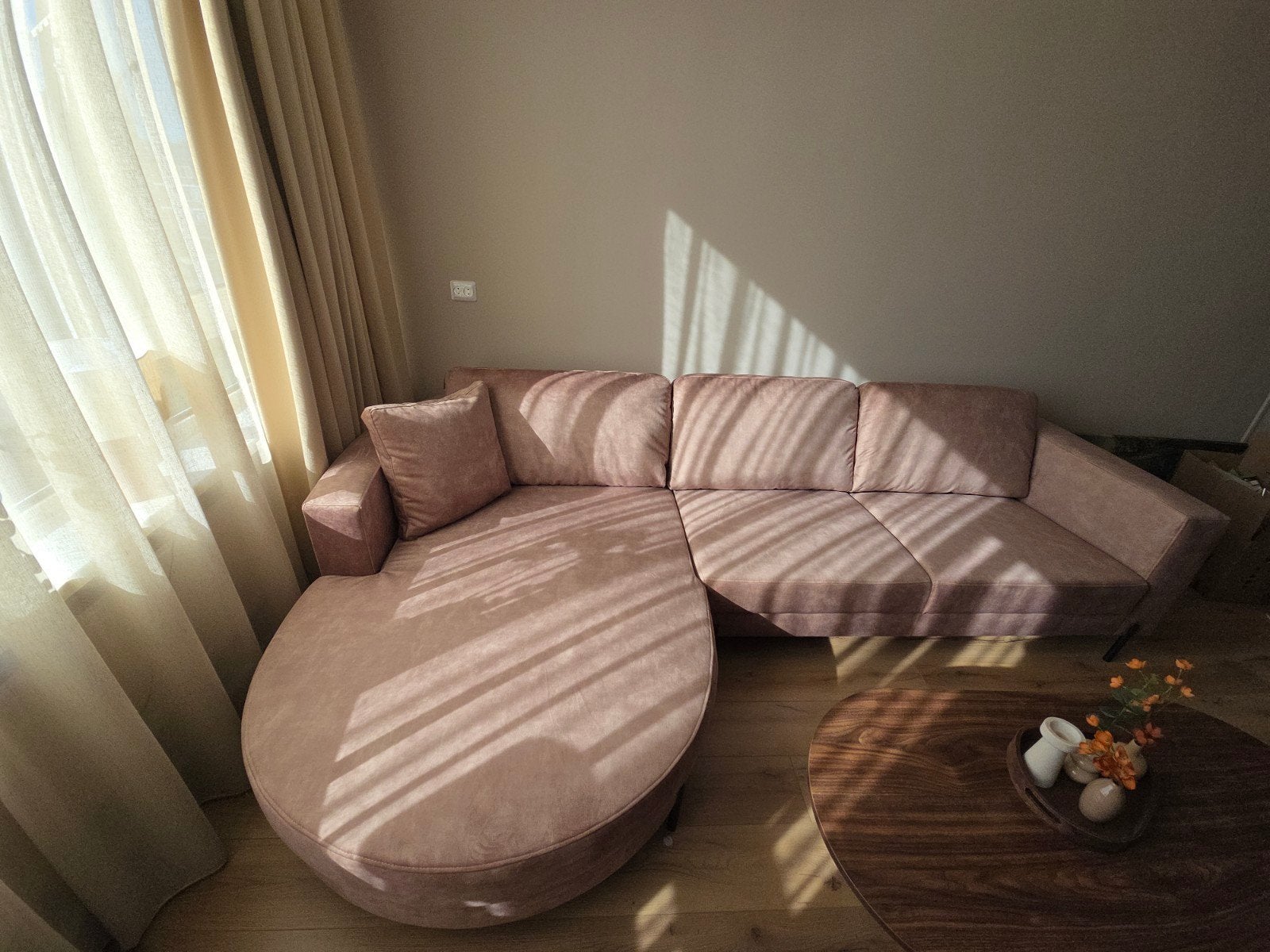 Nieuwe bank velvet met lounge gedeelte., Ophalen, Nieuw