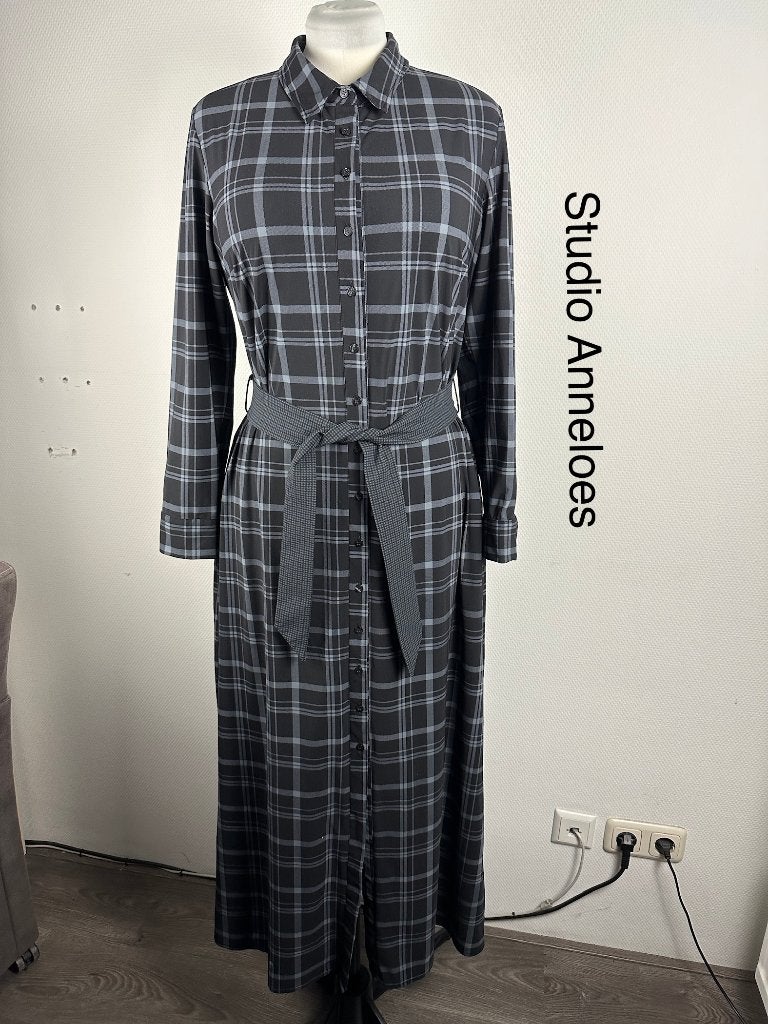 Studio Anneloes Jurk  (mt: 42) 31,3/395, Studio Anneloes, Blauw, Studio Anneloes, Maat 42/44 (L)