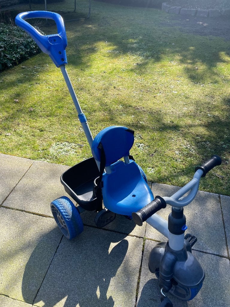 Kinderfietsje - Driewieler, Ophalen, Terugtraprem, Verstelbare zitting, Little Tikes