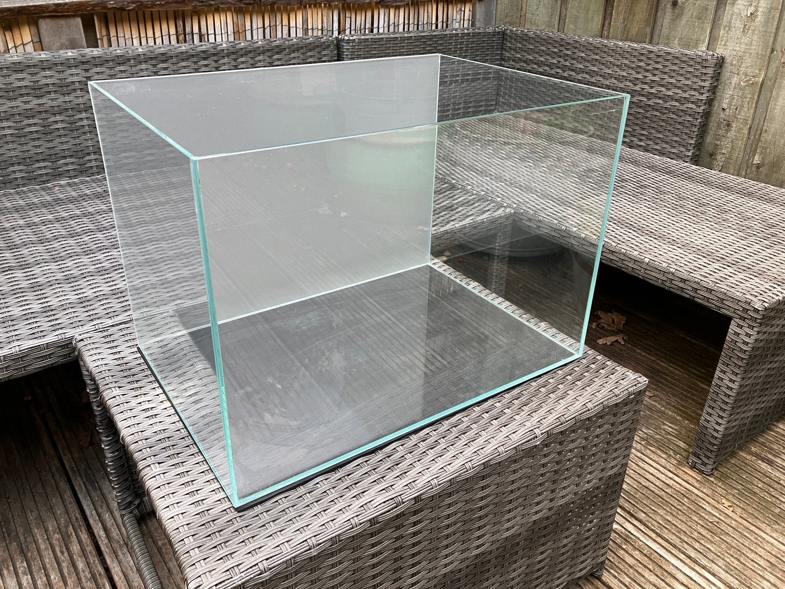 Superfish scaper 60 - opti white gals, Ophalen, Gebruikt, Leeg aquarium, Superfish