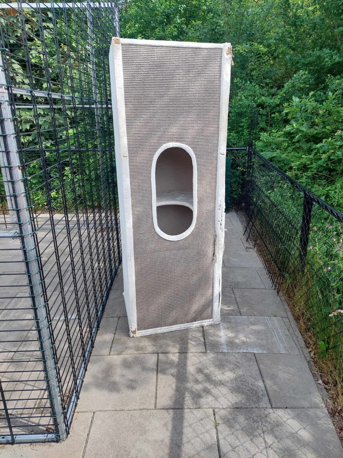Grote krabpaal, Dieren en Toebehoren, Hondenhokken, Ophalen, Gebruikt