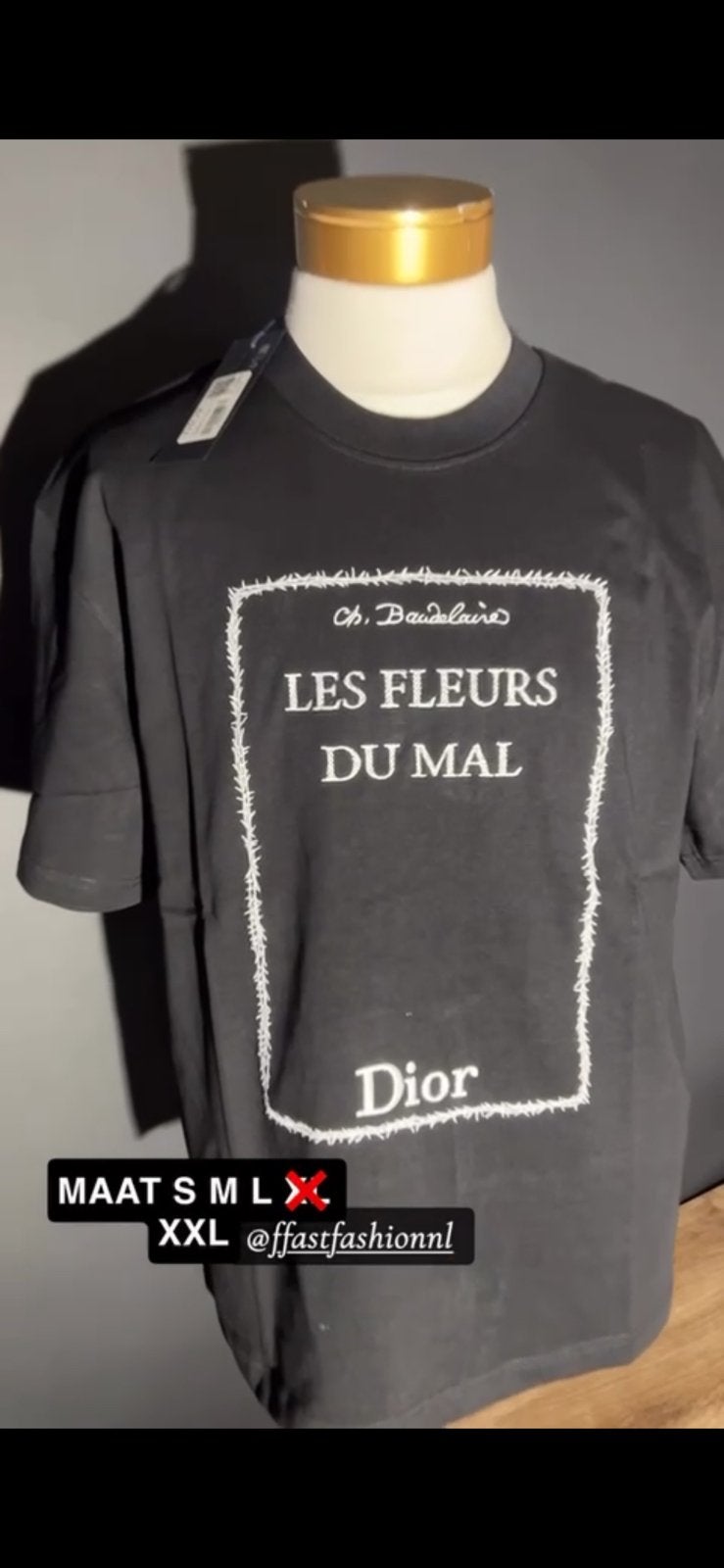 Dior MAAT S M L XXL, Ophalen of Verzenden, Zo goed als nieuw