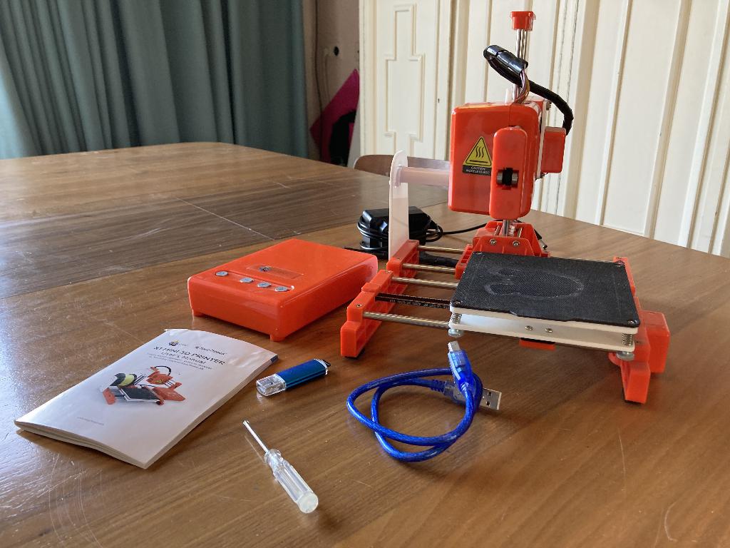 Easythreed X1 mini 3-d printer, Computers en Software, 3D Printers, Ophalen, Gebruikt, Easythreed