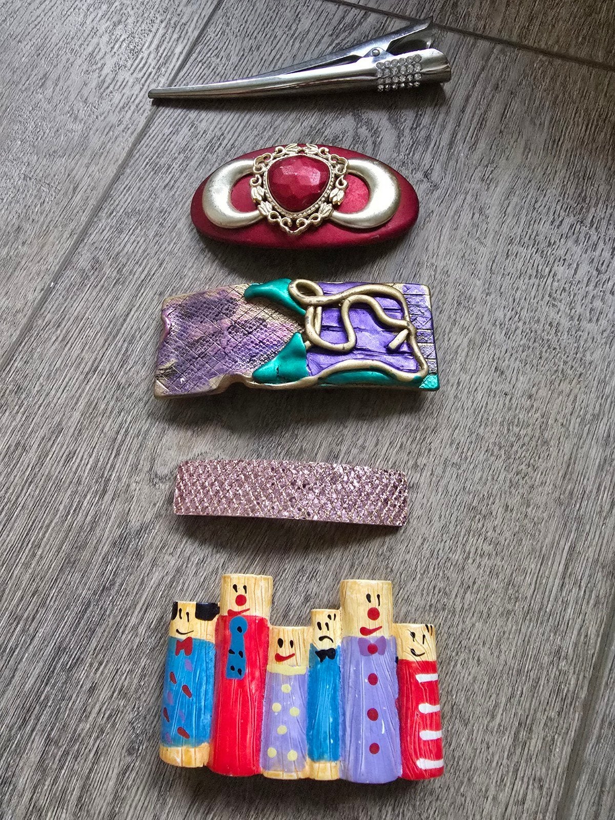 Te koop 5 verschillende soorten haarklemmen, Ophalen of Verzenden, Nieuw, Haarspeld