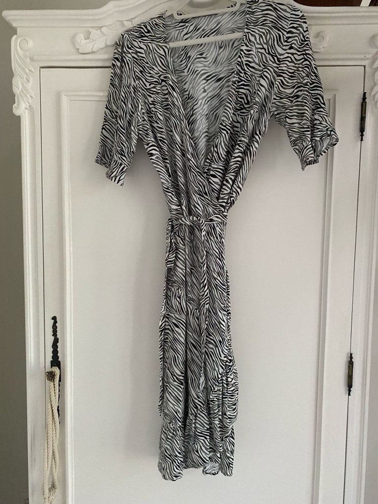 Wikkel/ overslag jurk Geisha, Maat 38/40 (M), Geisha, Meerkleurig, Ophalen of Verzenden
