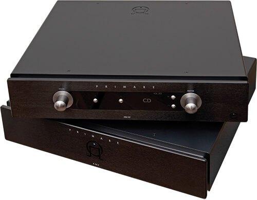 PRIMARE PRE32 VOORVERSTERKER / A34.2 EINDVERSTERKER ZWART, Zo goed als nieuw, 120 watt of meer, Stereo, Ophalen