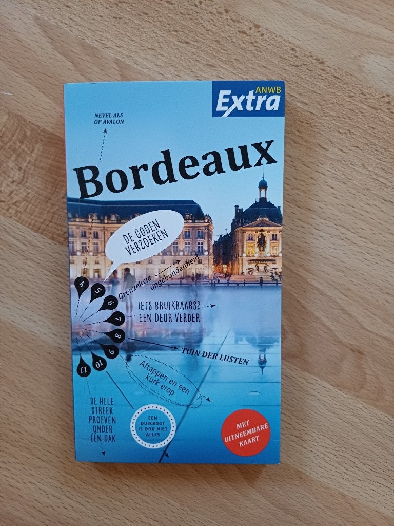Reisgids ANWB extra Bordeaux, ANWB, Europa, Ophalen of Verzenden, Zo goed als nieuw