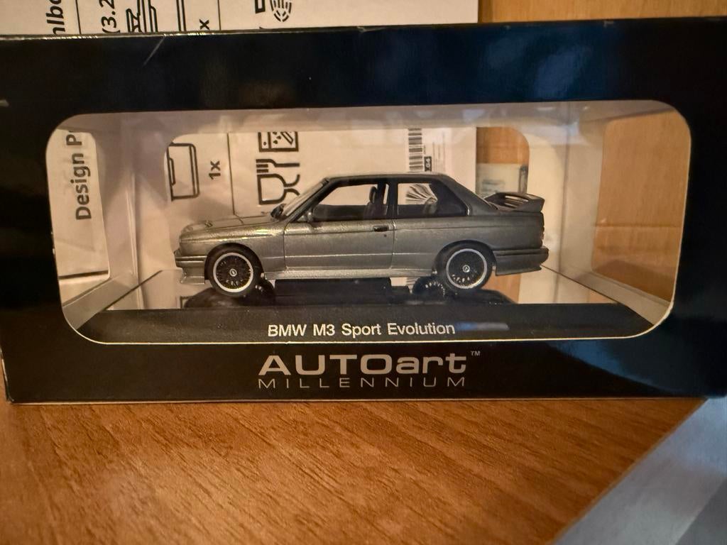 1:43 AUTOart BMW M3 Sport Evolution, Hobby en Vrije tijd, Modelauto's | 1:43, Ophalen of Verzenden, Zo goed als nieuw, Auto, Overige merken