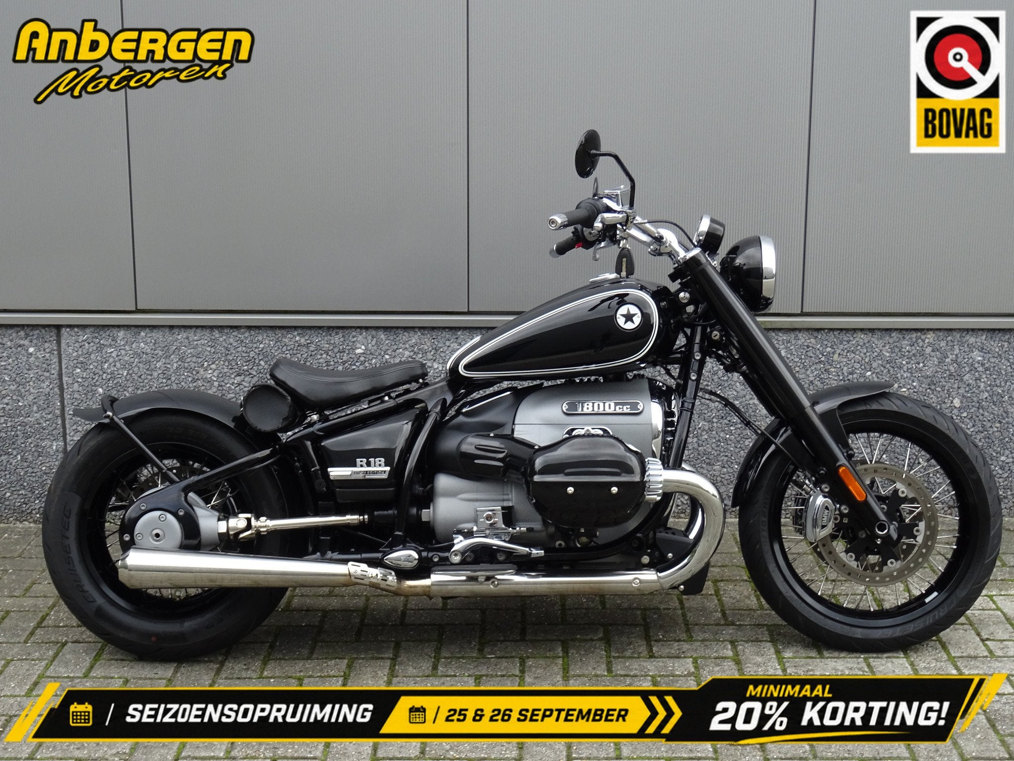 BMW R 18 FIRST EDITION BOBBER (bj 2021), Chopper, 1800 cc, Gebruikt, Bedrijf