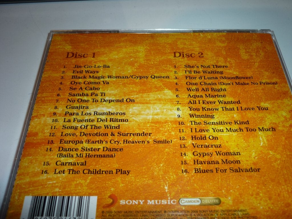 Santana - Carnaval: The Best of Santana (2 CD's), Inclusief boekje, Ophalen of Verzenden, Zo goed als nieuw, Classic Rock