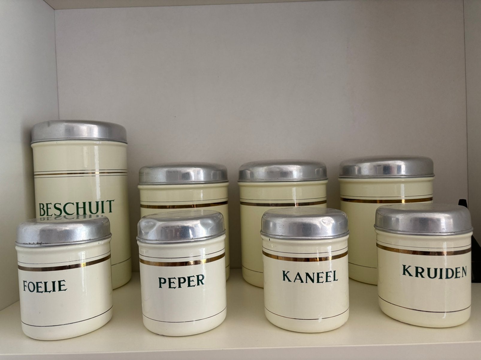 Keuken set Emaille ., Antiek en Kunst, Antiek | Emaille, Ophalen of Verzenden
