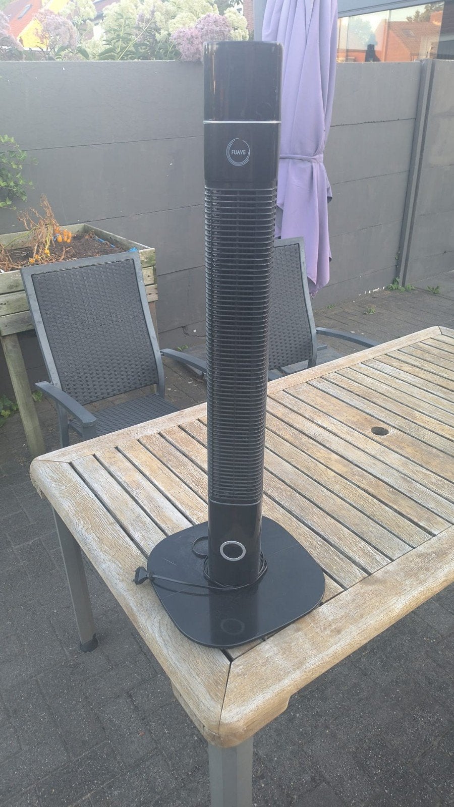 Fuave Torenventilator - Zwart, Ophalen, Zo goed als nieuw, Torenventilator