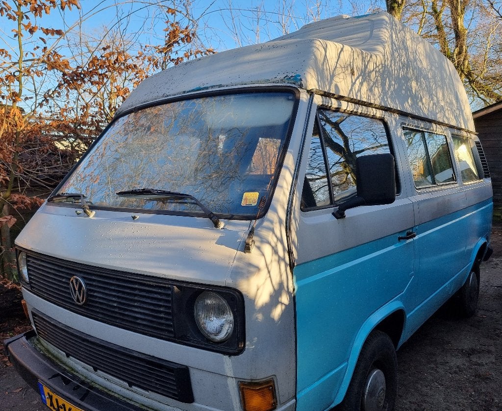 Volkswagen t3 hippie surf bus camper benzine lpg, Auto's, Particulier, Te koop