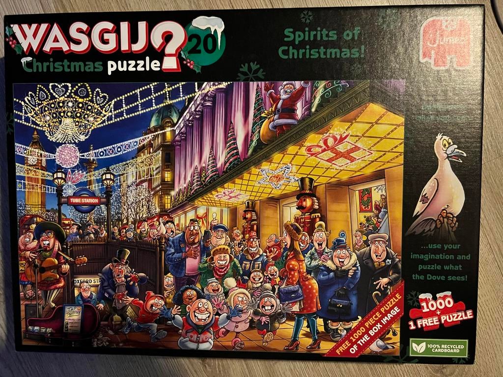Wasgij Christmas 20: Spirits of Christmas! Legpuzzel, Ophalen, 500 t/m 1500 stukjes, Zo goed als nieuw, Legpuzzel