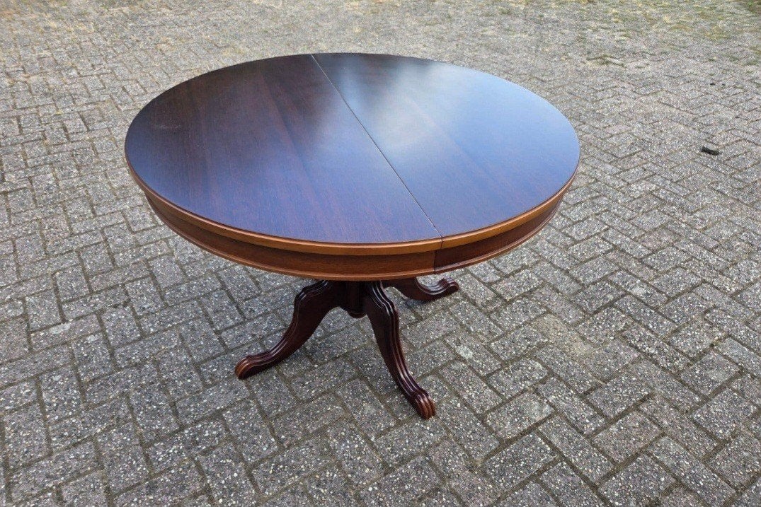 nette ronde tafel, Ophalen of Verzenden, Gebruikt