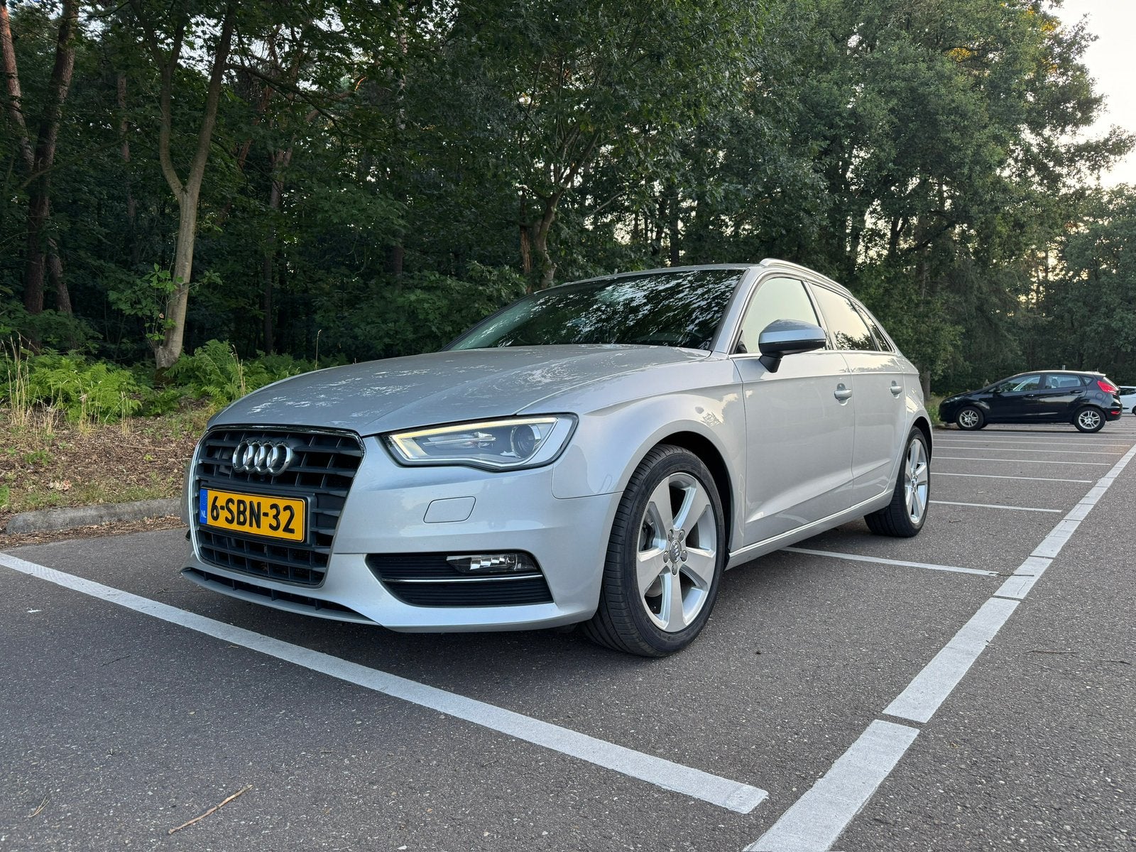 Audi A3 1.4 Tfsi 122pk Sportback incl service + apk, Voorwielaandrijving, Stof, Zwart, 4 cilinders