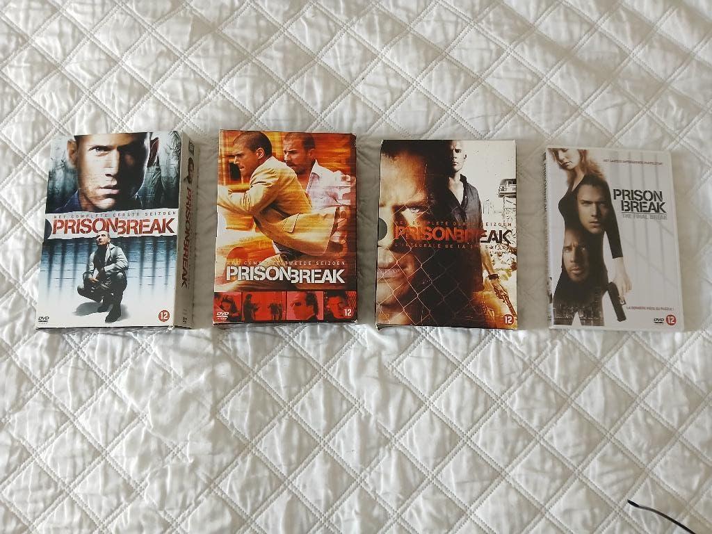 Te koop: Prison Break complete serie, Vanaf 16 jaar, Ophalen, Zo goed als nieuw, Actie en Avontuur